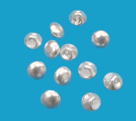 Gyöngy gomb 10 mm 150.- Ft /db - OFFWHITE